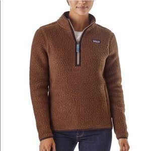 NWT Patagonia Women’s Retro Pile 1/4 Zip Small
